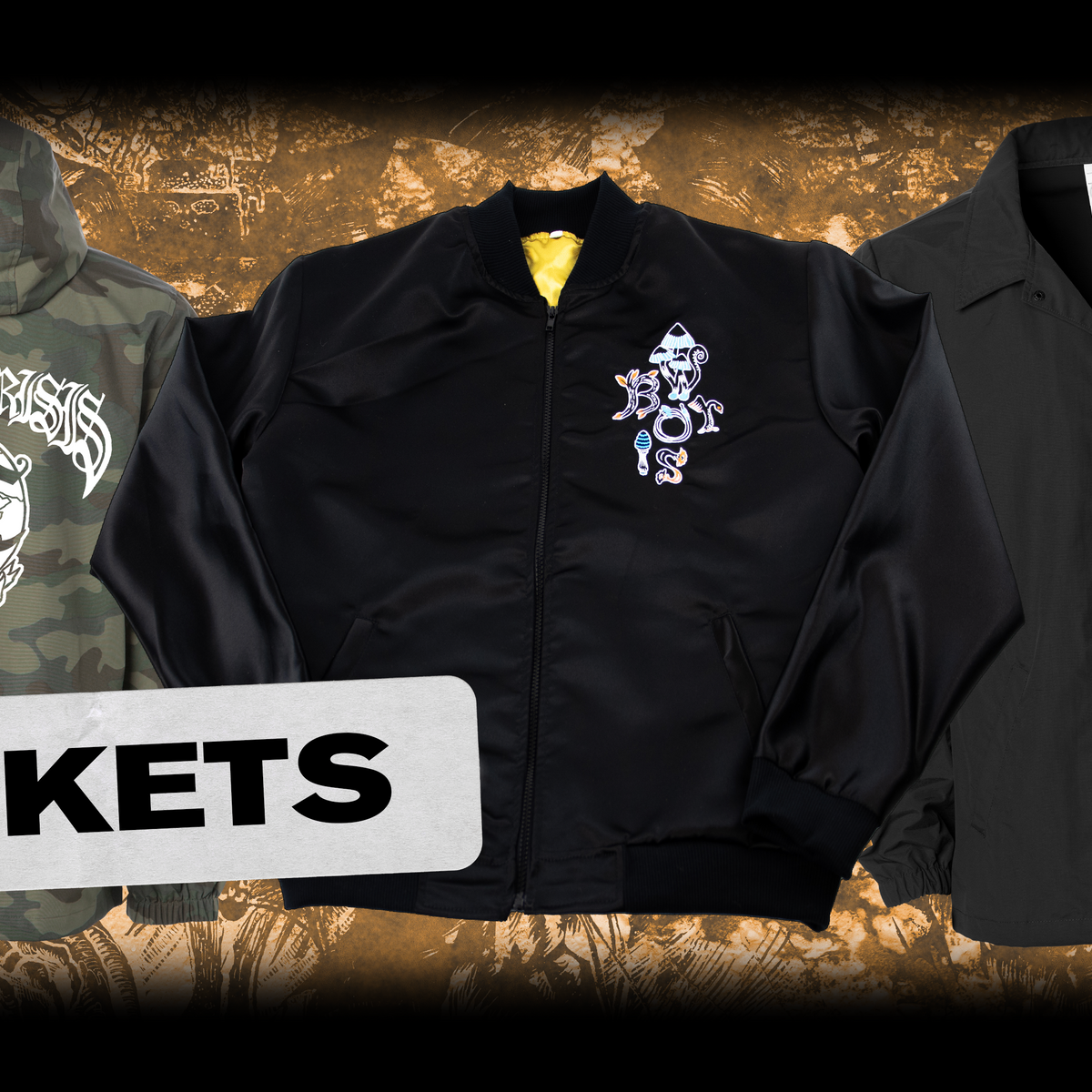 JACKETS – Holy Mountain Printing JACKETS – Holy Mountain Printing
