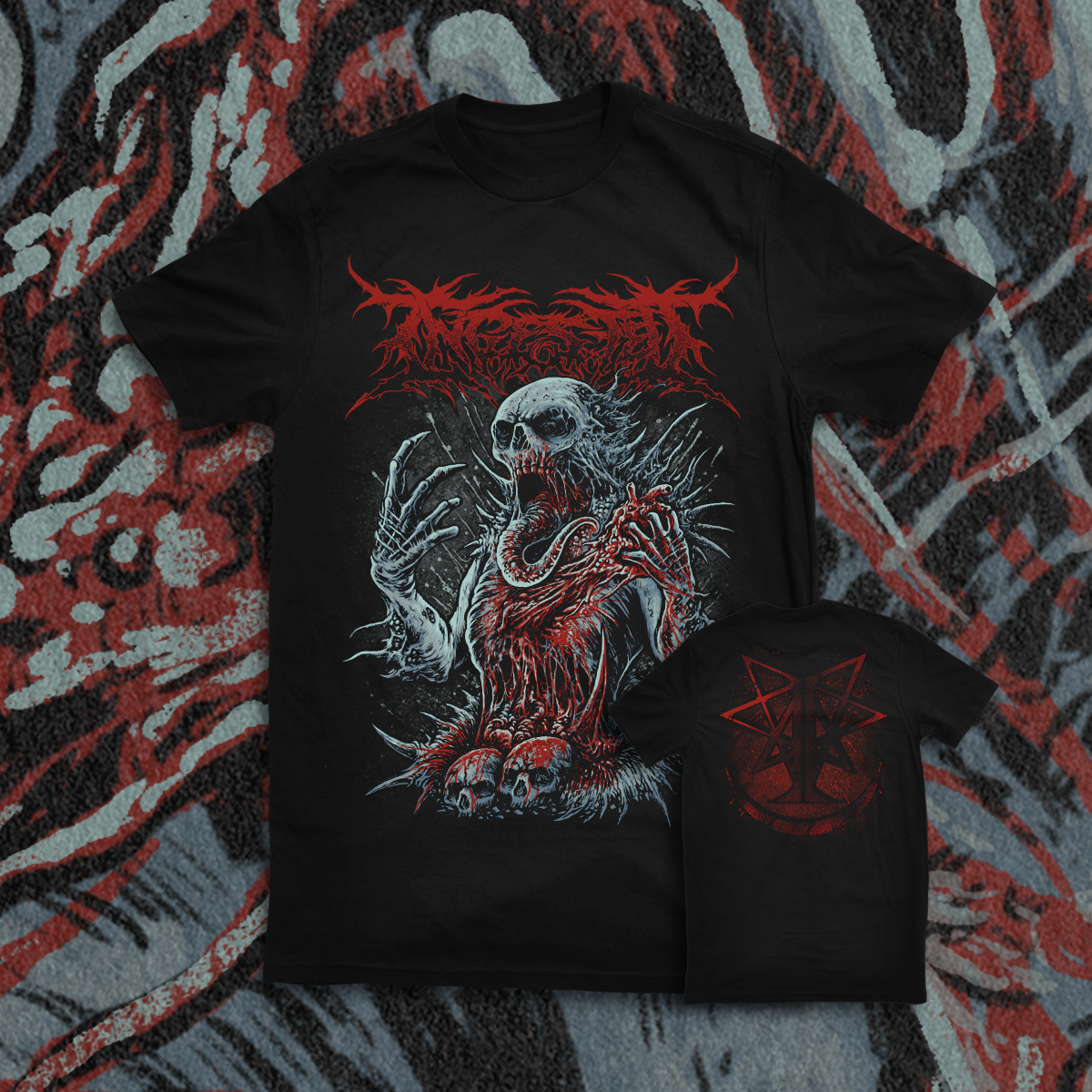 INGESTED "PULLED TO PIECES" SHIRT (PRE-ORDER)