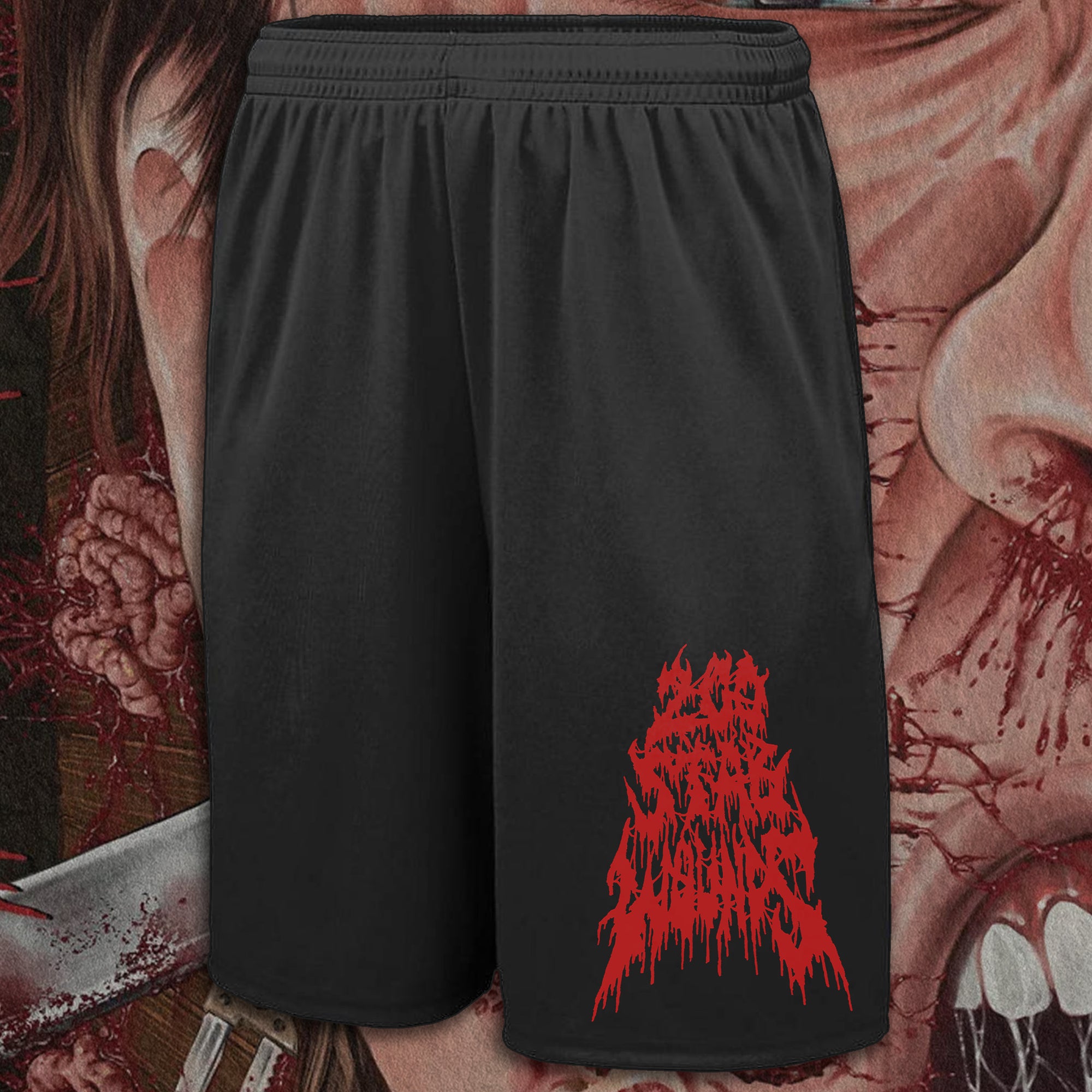 200 STAB WOUNDS TRAINING SHORTS (PRE-ORDER)