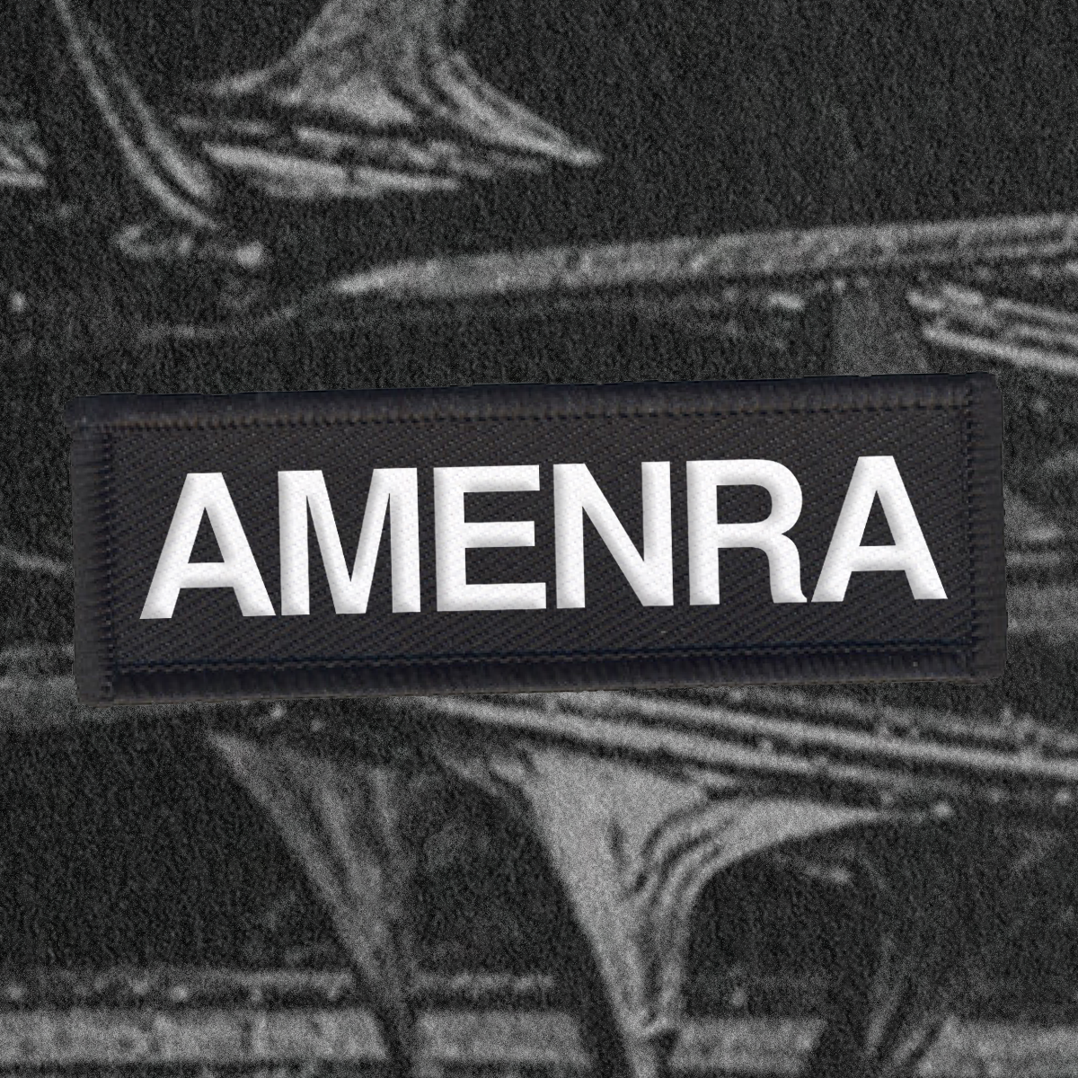 AMENRA "LOGO" EMBROIDERED PATCH