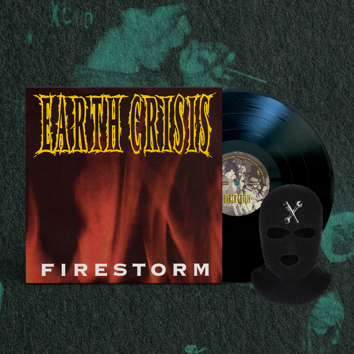 EARTH CRISIS "FIRESTORM" VINYL RECORD