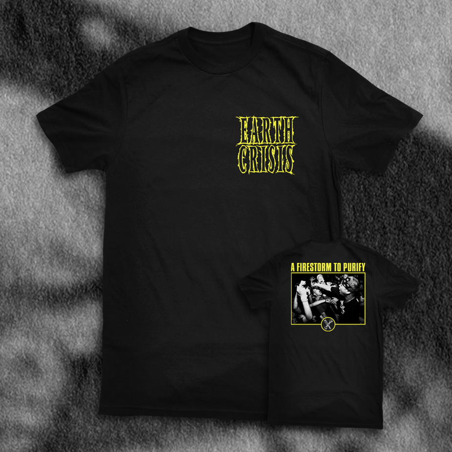 VEGAN Tシャツ NYHC EARTH CRISIS Earth Crisis Vegan Straight Edge NYHC 90's vintage tee t