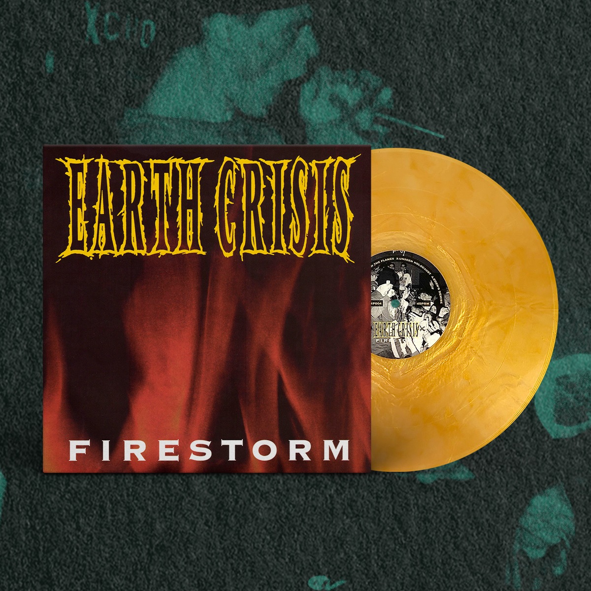 EARTH CRISIS "FIRESTORM" VINYL RECORD