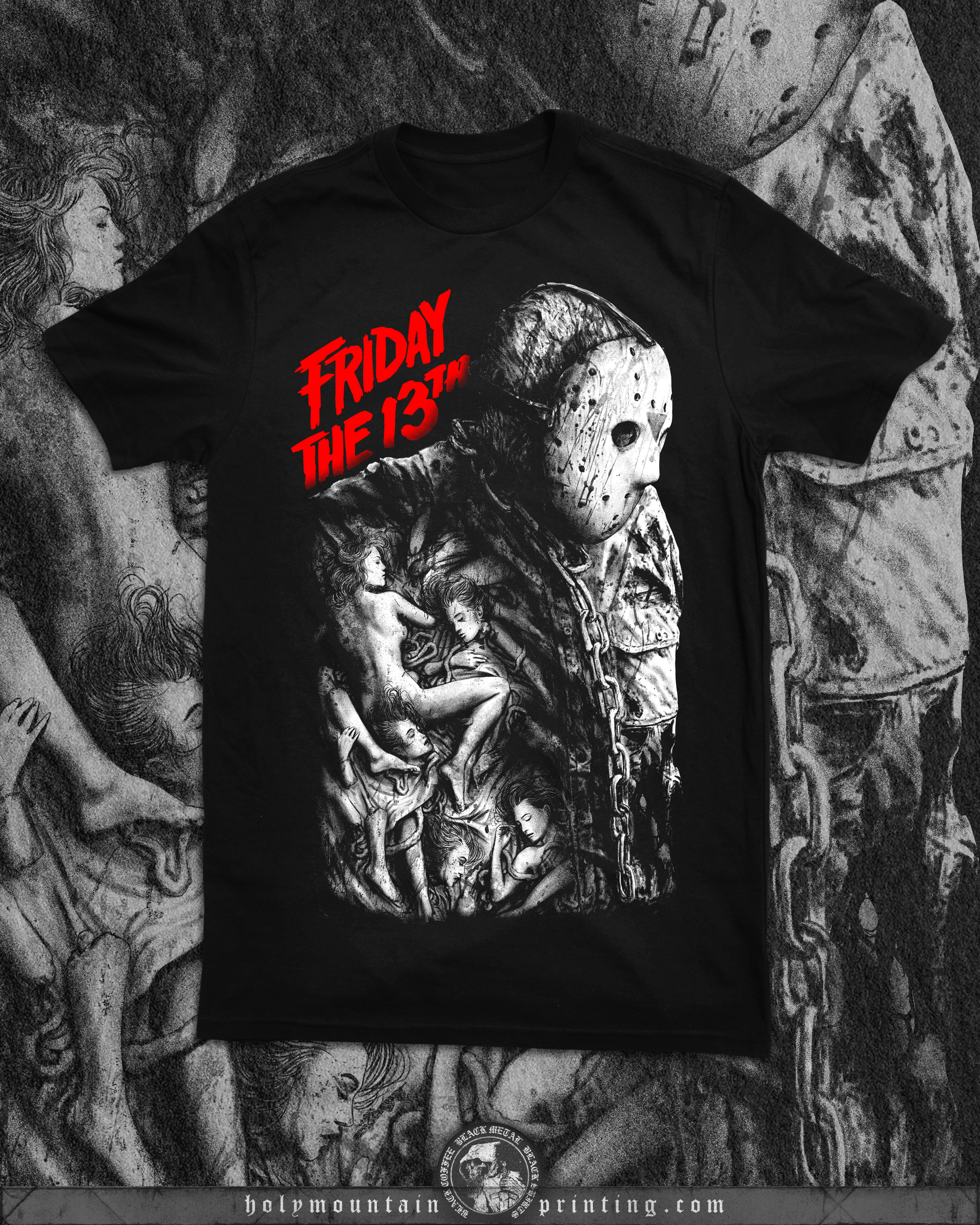 ABACROMBIE INK "FRIDAY THE 13th" SHIRT