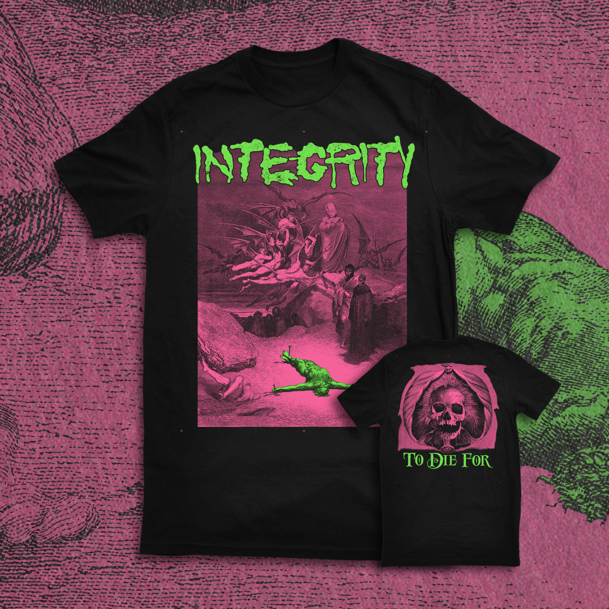 INTEGRITY "TO DIE FOR" BRIGHT SHIRT (PRE-ORDER)