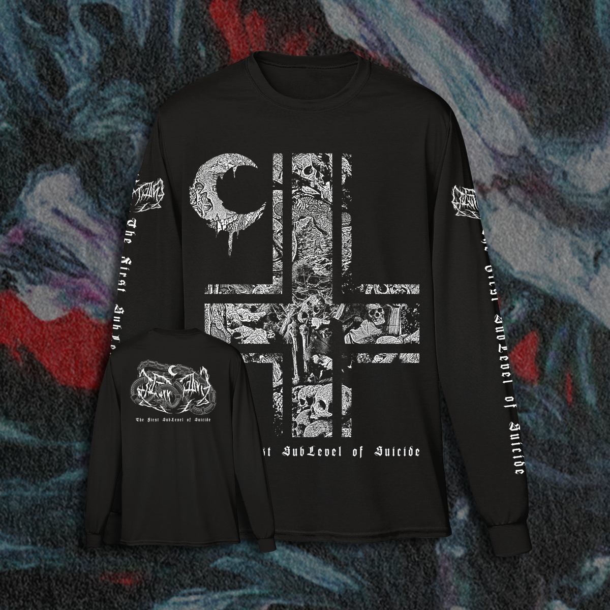 LEVIATHAN "THE FIRST SUBLEVEL OF SUICIDE" LONG SLEEVE