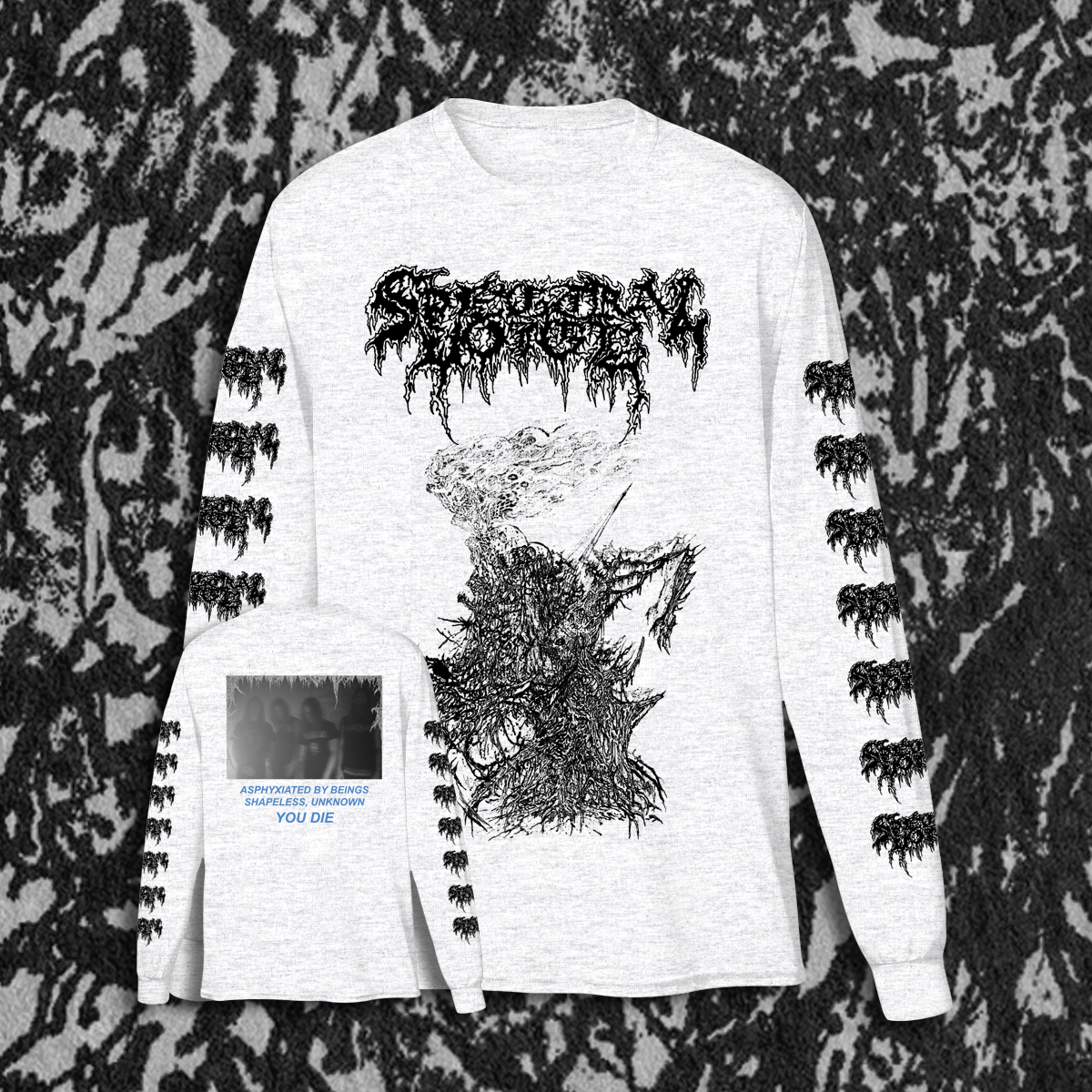 SPECTRAL VOICE "ASPHYXIATED" LONG SLEEVE SHIRT (PRE-ORDER)