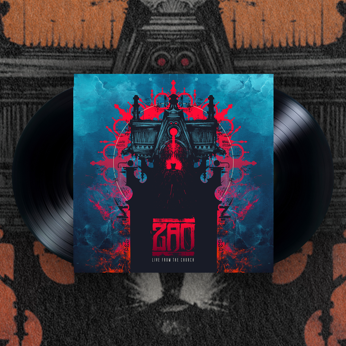 ZAO "LIVE FROM THE CHURCH" Limited Edition 2LP Black Vinyl (PRE-ORDER)
