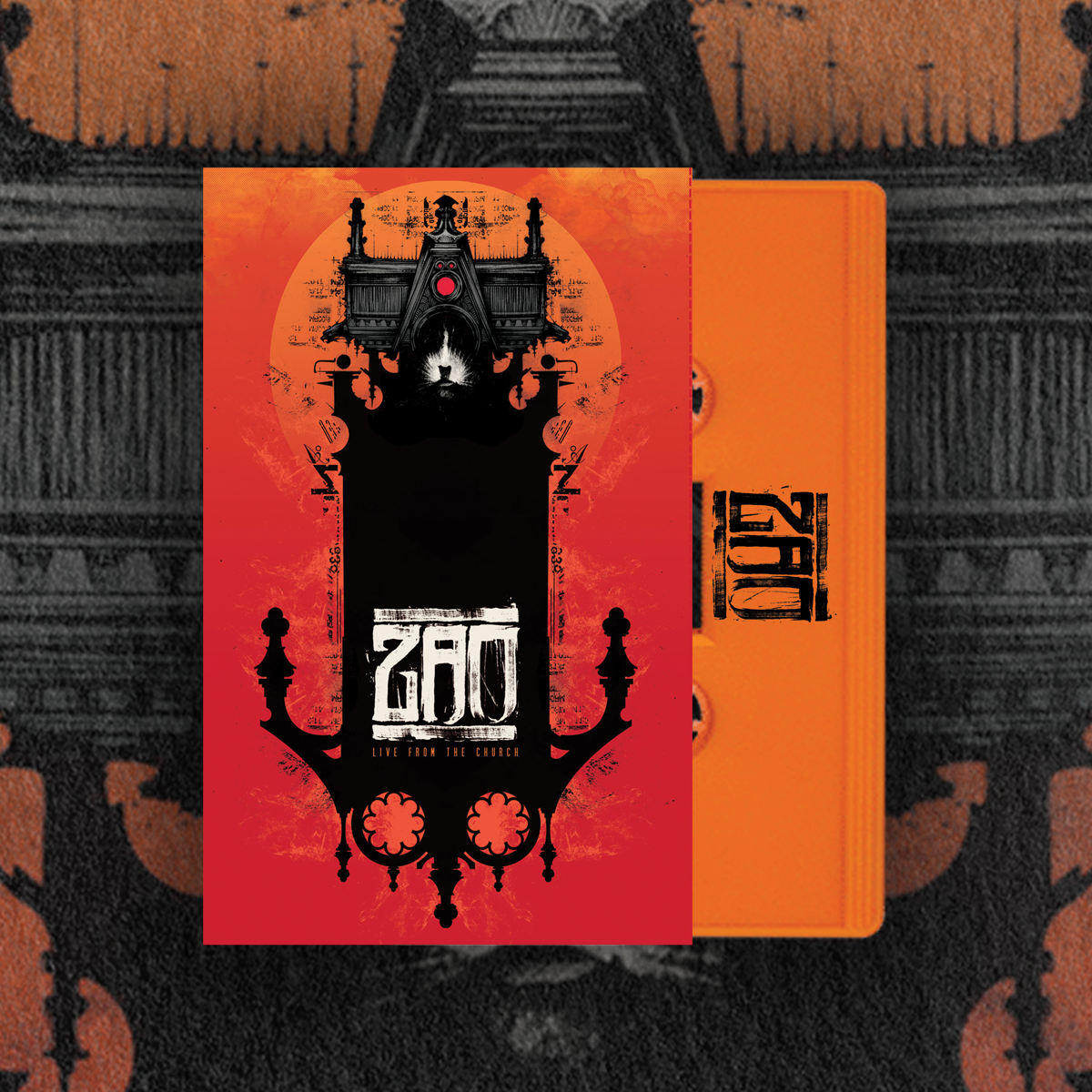 ZAO "LIVE FROM THE CHURCH" CASSETTE (PRE-ORDER)