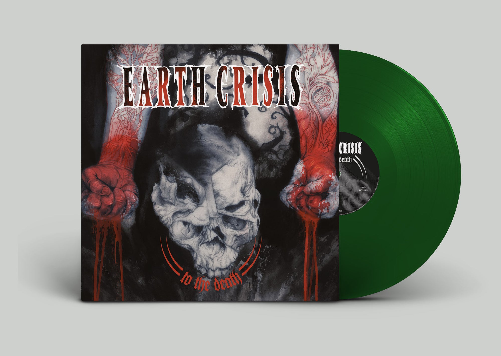 EARTH CRISIS "TO THE DEATH" VINYL RECORD