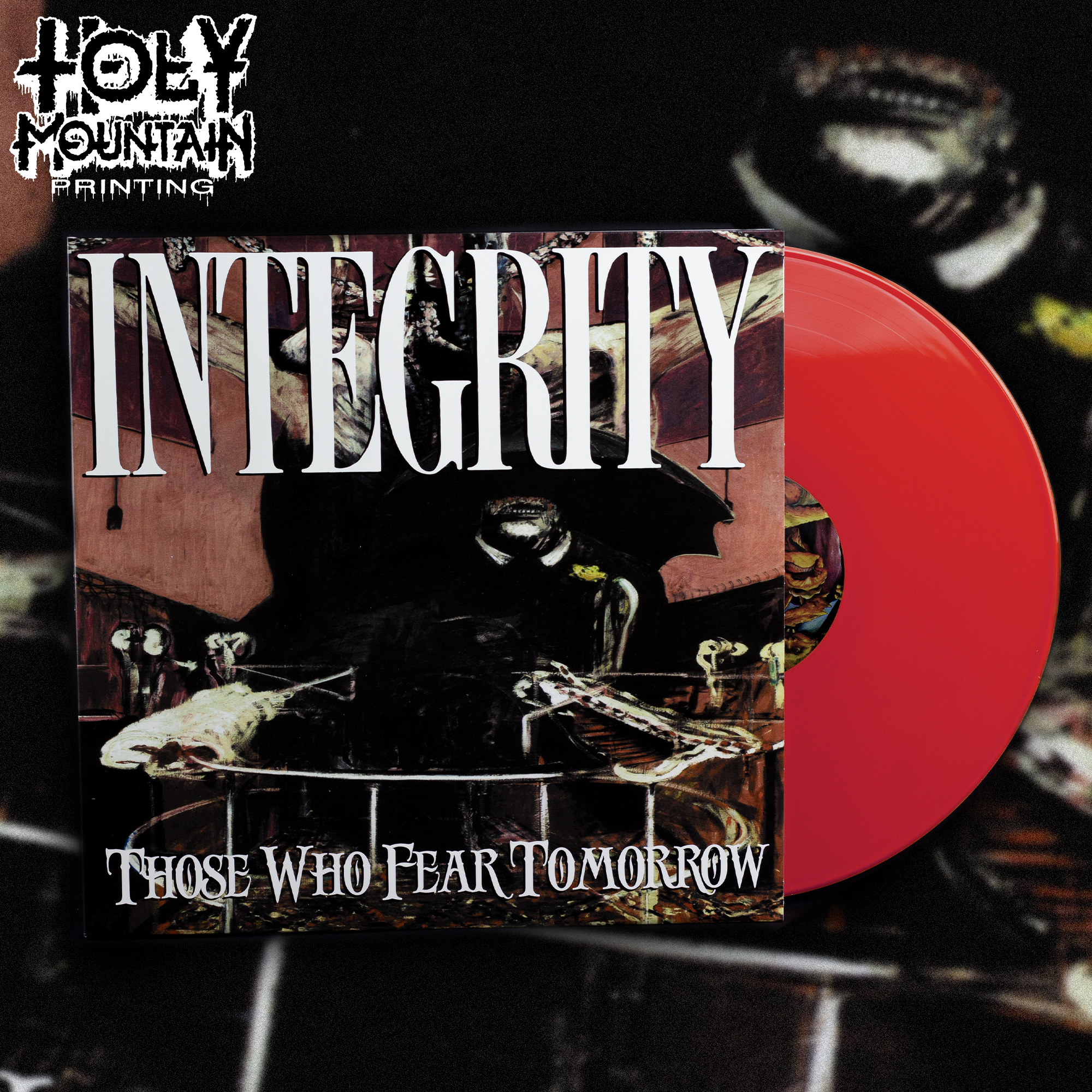 INTEGRITY "THOSE WHO FEAR TOMORROW" VINYL RECORD