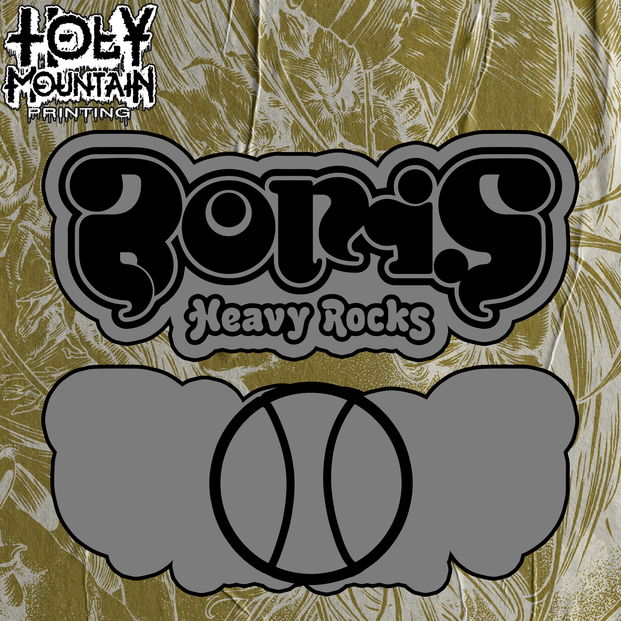 BORIS "HEAVY ROCKS" METAL PIN