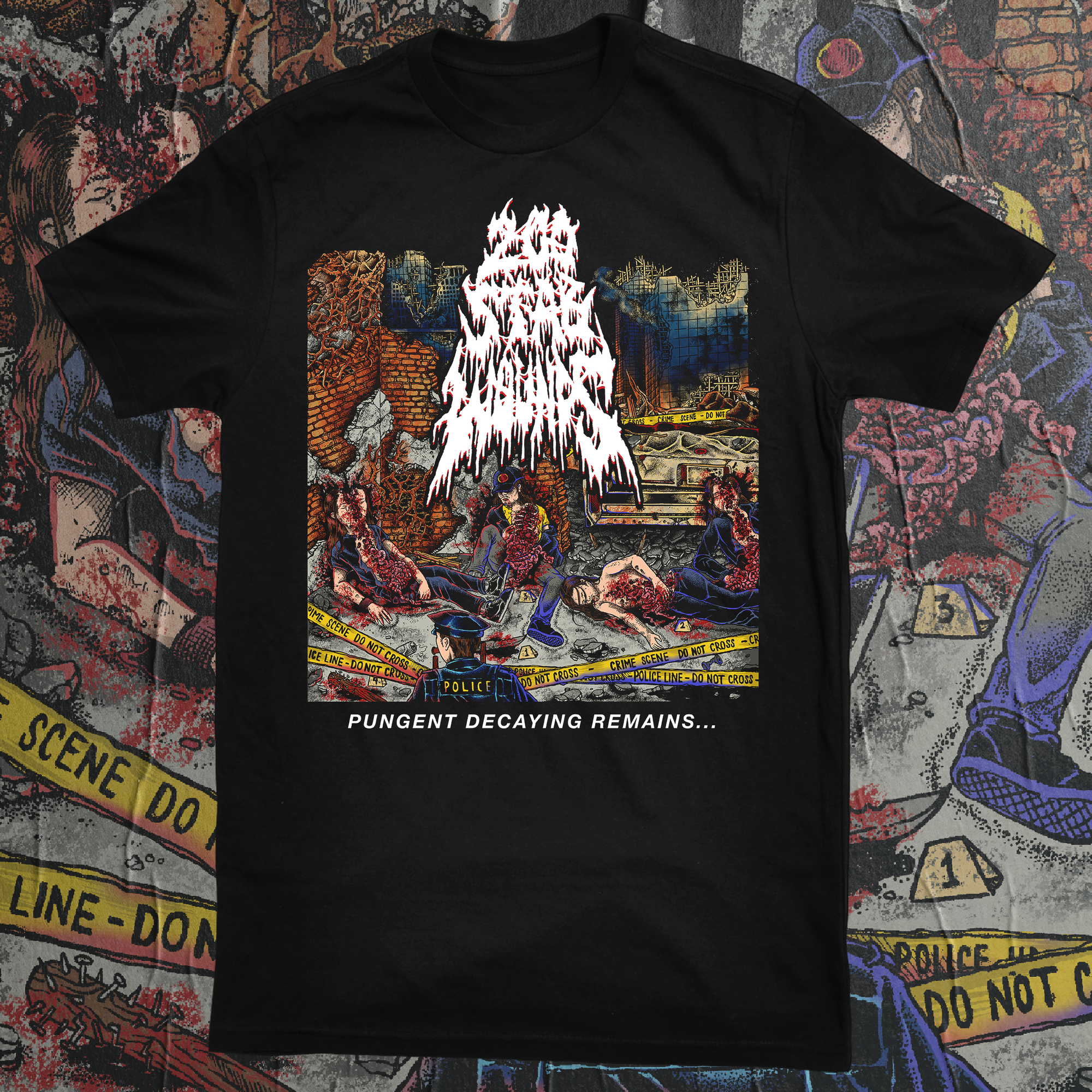 200 STAB WOUNDS "PUNGENT DECAYING REMAINS" SHIRT (PRE-ORDER)