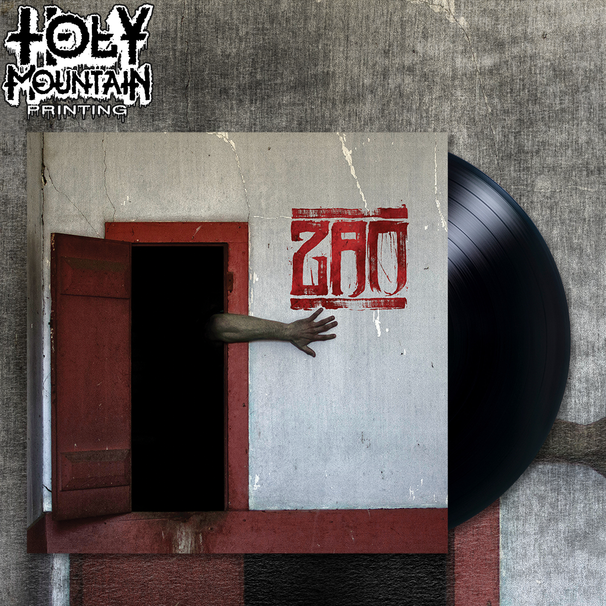 ZAO "The Crimson Corridor" Black Vinyl Record