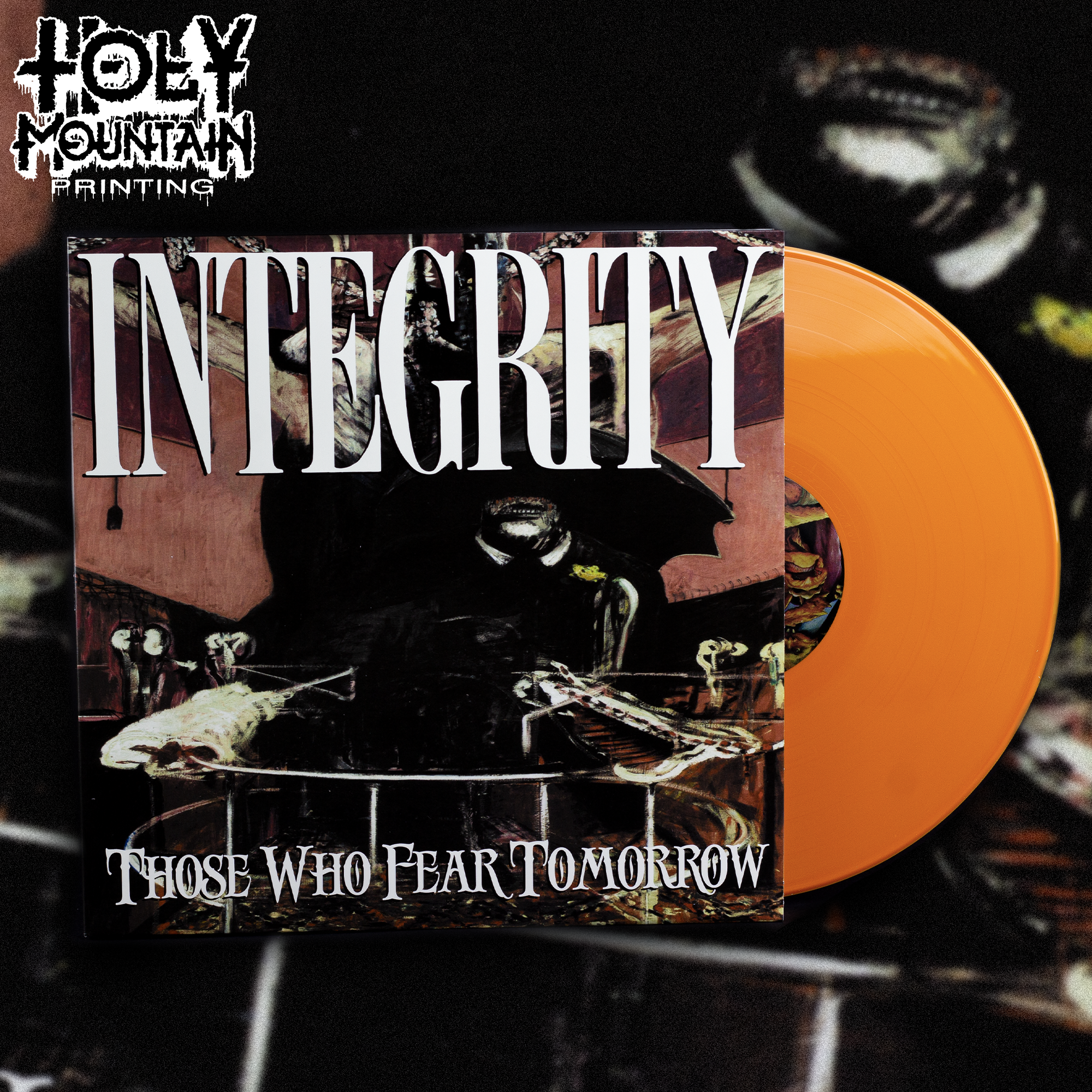 INTEGRITY "THOSE WHO FEAR TOMORROW" VINYL RECORD