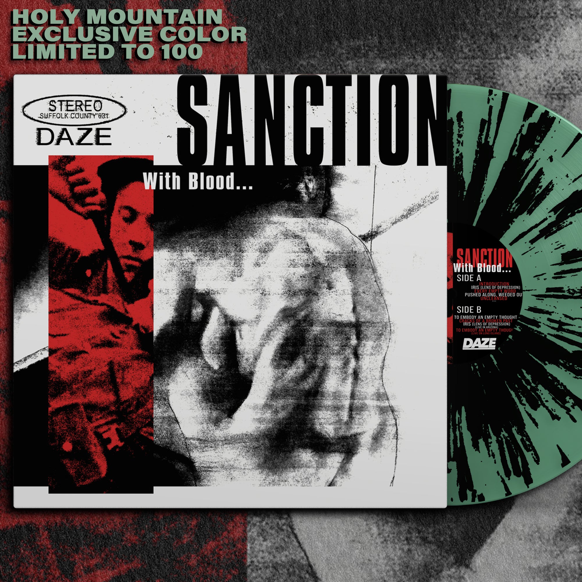 Sanction - With Blood... LP