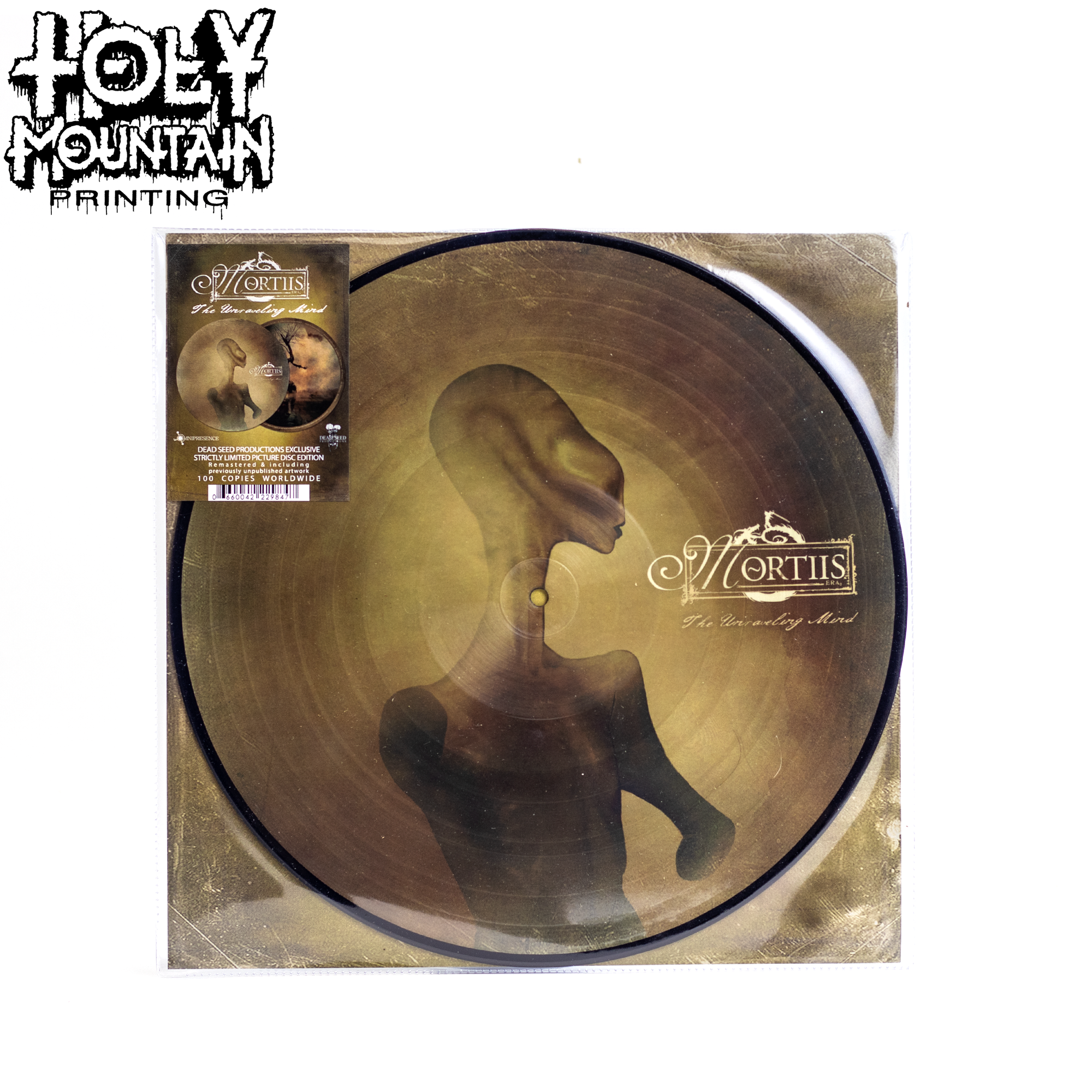 MORTIIS "The Unraveling Mind" Picture Disk Vinyl Record