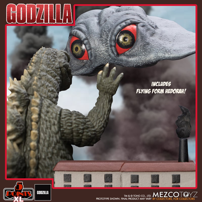 Godzilla VS Hedorah (Smog Monster) Toy Set