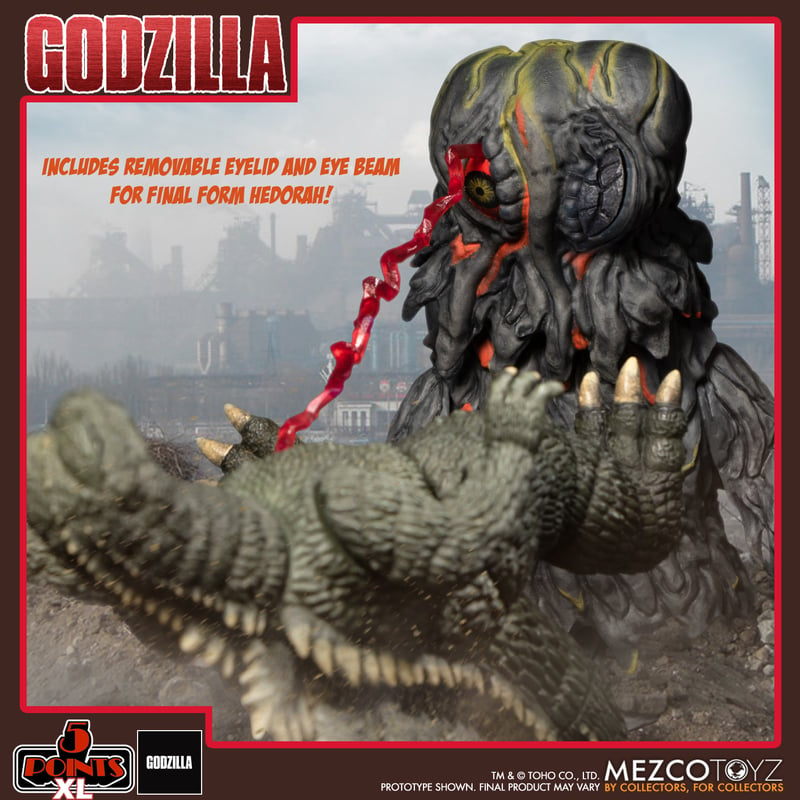 Godzilla VS Hedorah (Smog Monster) Toy Set
